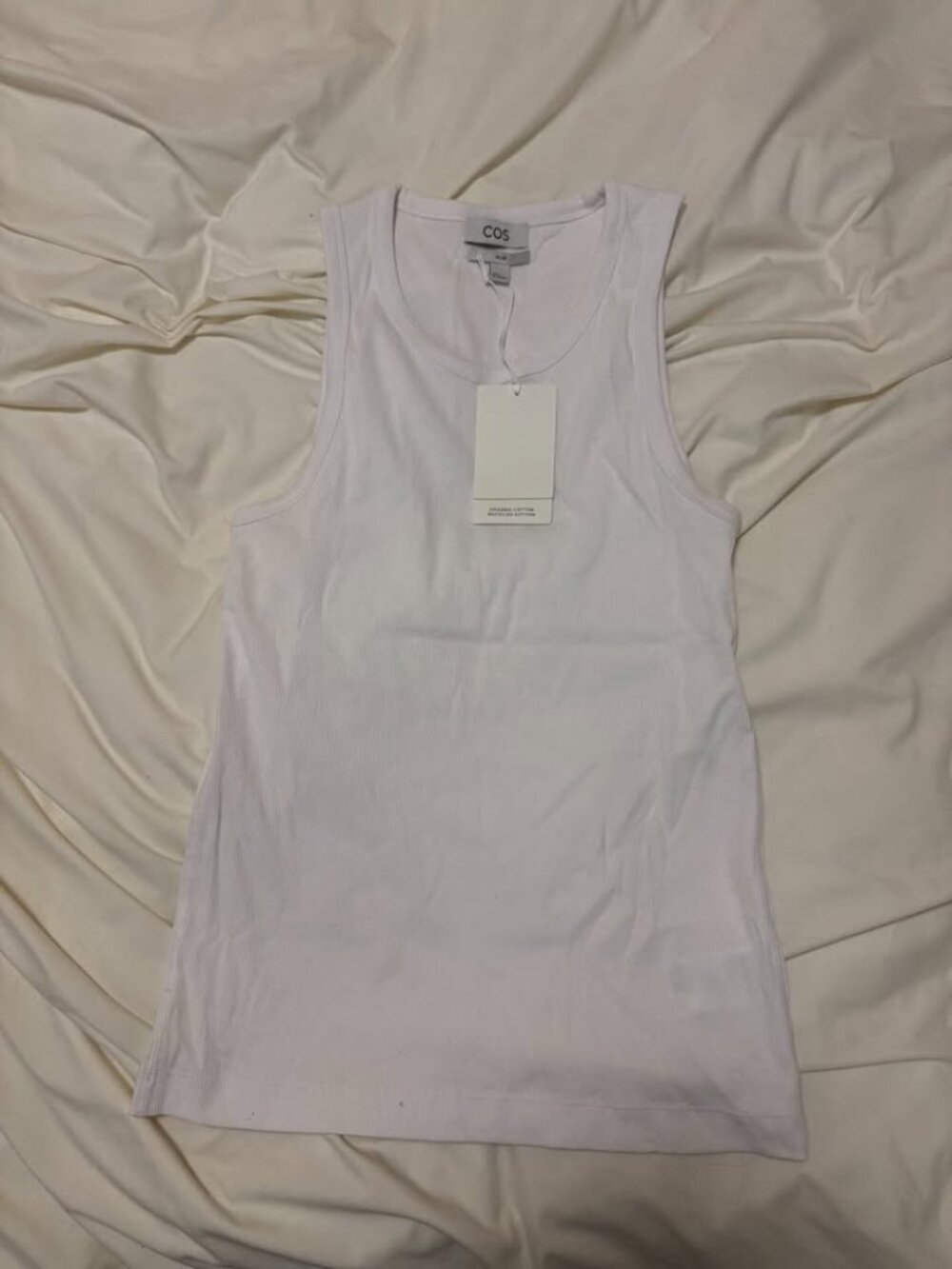 COS Slim Ribbed Tank Top Mens M